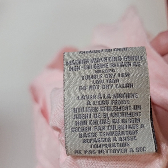 CHARLIE PAIGE V NECK KNOT HEM DRESS PINK SIZE S/M NWT - Picture 9 of 9